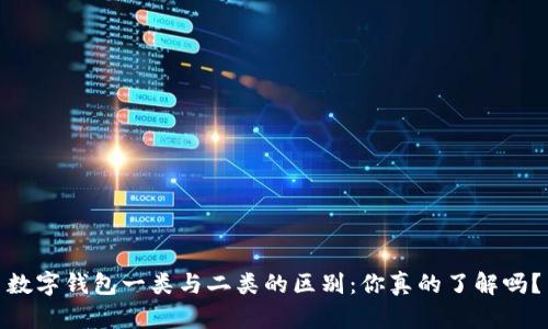 数字钱包一类与二类的区别：你真的了解吗？