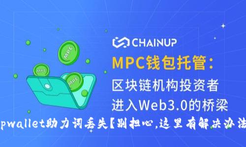 tpwallet助力词丢失？别担心，这里有解决办法！