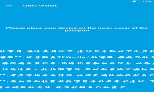 抱歉，你遇到了这样的事情。在这类情况下，建议你采取以下几步措施：

1. **立即联系钱包客服**：试着联系TPWallet的客服，报告你的情况并寻求帮助。
  
2. **收集证据**：保存所有交易记录、沟通记录和相关信息，以备后续使用。

3. **报警**：如果你认为这是一起诈骗事件，及时向当地公安机关报案。

4. **寻求法律帮助**：考虑咨询专业律师，以便更有效地维护自己的权益。

5. **加入讨论社区**：在相关的投资或数字货币社区寻求建议，了解其他用户的经验。

希望你能尽快找到解决问题的方法，并保护好自己的资产。