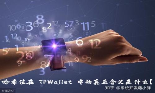 哈希值在 TPWallet 中的真正含义是什么？