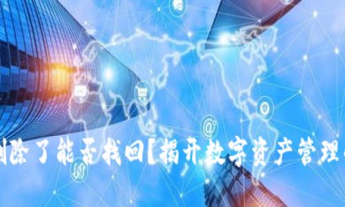 TPWallet删除了能否找回？揭开数字资产管理的神秘面纱