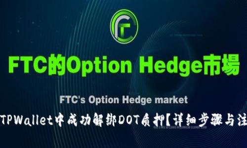 如何在TPWallet中成功解绑DOT质押？详细步骤与注意事项