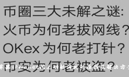 苹果TPWallet闪兑功能消失的原因及解决方案